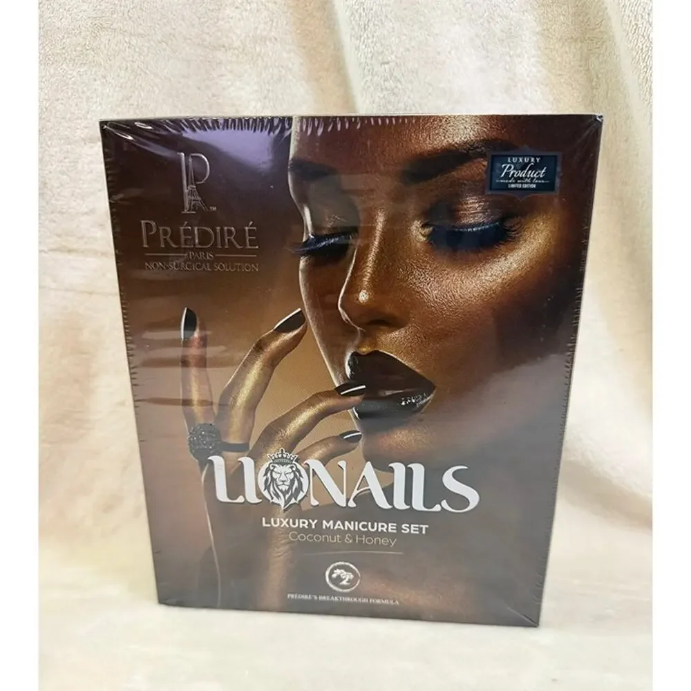 Predire Paris Lionails Luxury Manicure Set (New Factory Sealed Box)